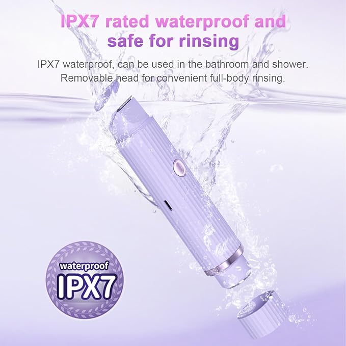 Dual-Head Precision Electric Shaver – Portable & Rechargeable Compact Groomer